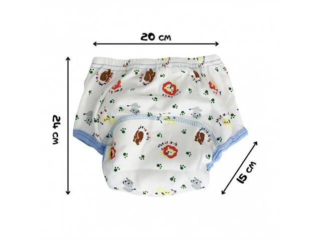 Тренировочные трусики 3-слойные MGZ-0658-5(Lion) размер 80 (9-11 кг) - Фото 3