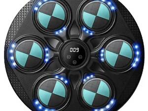 Тренировочный боксерский тренажер No Brand LY-837 с музыкой и подсветкой 35.5 х 35.5 см 2104618468