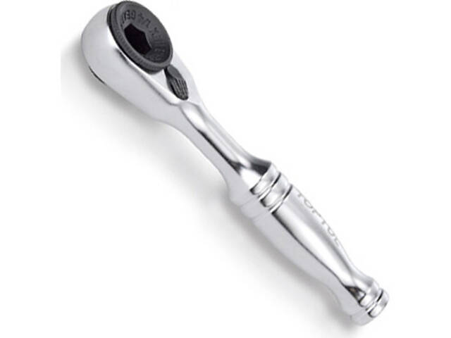 Трещітка Toptul бітотримач міні 1/4' 60 зубців, швидкий диск (CHDV0801) - Фото 1