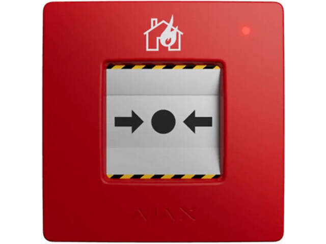 Тривожна кнопка Ajax Manual Call Point RED - Фото 1