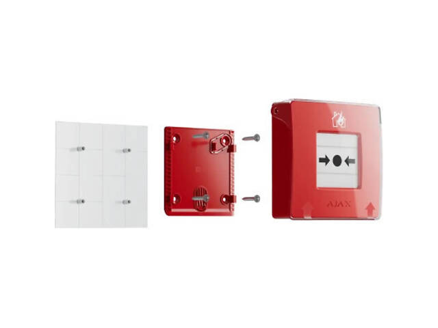 Тривожна кнопка Ajax Manual Call Point RED - Фото 4
