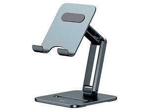 Тримач для мобiльного Baseus Desktop Biaxial Foldable Metal Stand (for Tablets) Grey