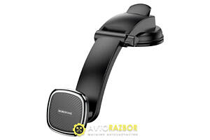 Тримач для мобільного BOROFONE BH68 Center console magnetic car holder Black Metal Grey
