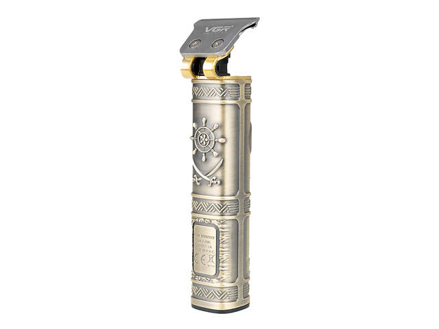 Тример професійний акумуляторний з насадками та USB машинка для стрижки бездротова VGR V-096 - Фото 3