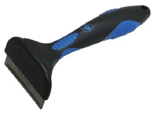 Триммер - фурминатор для собак длинношерстных POWERfur (Поверфур) S (до 9 кг) 4,5 см - Фото 1