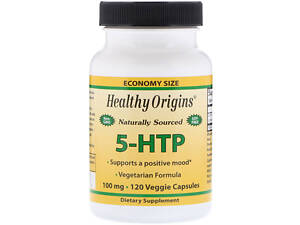 Триптофан Healthy Origins 5-HTP 100 mg 120 Veg Caps HO35082