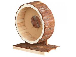 Trixie Беговое колесо для грызунов Trixie Natural Living дерево, 23см