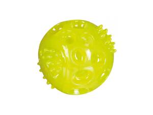 Trixie Игрушка для собак Trixie мяч мерцающий, 6 см (резина)