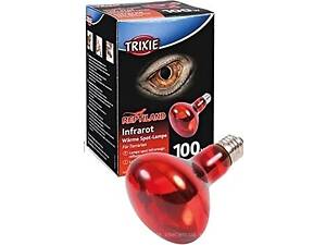 Trixie Лампа инфракрасная Trixie 100W обогрева террариумов, цоколь Е27