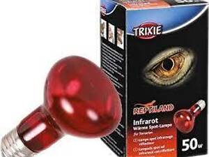 Trixie Лампа инфракрасная Trixie 50W обогрева террариумов, цоколь Е27