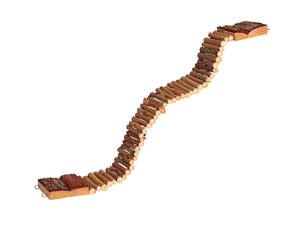 Trixie Лестница для грызунов Trixiе Natural Living дерево, 7x55см