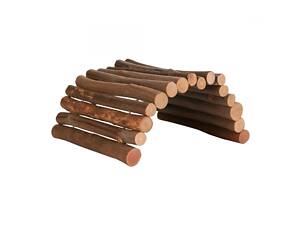 Trixie Лестница для грызунов Trixiе Natural Living дерево, 28x17см