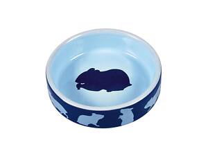 Trixie Миска для грызунов Trixie керамическая, 80мл, 8см