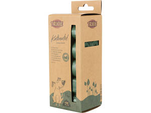 Trixie Пакети для прибирання за собакою Trixie, 10р10 шт (біорозкладні, зелені)