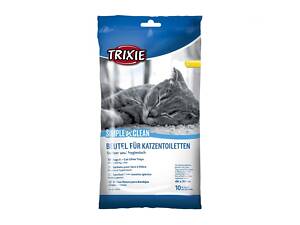 Trixie Пакеты уборочные Trixie Simple'n'Clean 10шт 46x59см для кошачьих туалетов