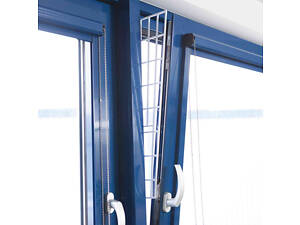 Trixie Защитная решетка для окна Trixie боковая панель белая, 62х16х7 см