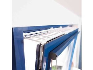 Trixie Защитная решетка для окна Trixie верх-низ регулируемая белая, 75-125х16 см