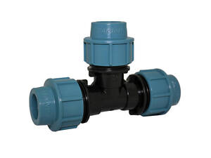 Трійник затискний SANTAN 25х25х25