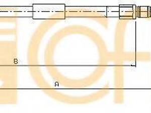 Трос, стояночная тормозная система COFLE 104137 на BMW 3 седан (E46)