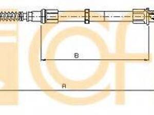 Трос, стояночная тормозная система COFLE 107405 на VW GOLF Mk III (1H1)