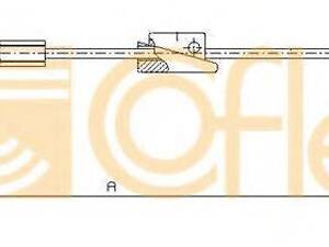 Трос, стояночная тормозная система COFLE 115449 на FORD FIESTA Mk IV (JA_, JB_)