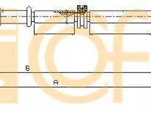 Трос, стояночная тормозная система COFLE 120728 на FIAT LINEA (323)