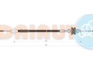 Трос акселератора 55.0315