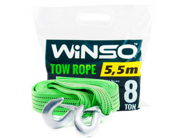Трос буксирувальний WINSO 8т, 5,5м (138050) - Фото 3
