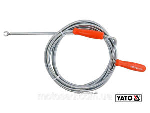 Трос для очищення каналізаційних труб YATO : Ø= 6 мм, l= 3 м [40]