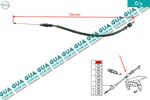 Трос газу (акселератора) 90500196 Opel/ОПЕЛЬ VECTRA B 1995-2002/ВЕКТРА Б 98-02