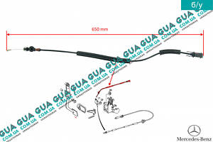 Трос педали тормоза АКПП  2102900285 Mercedes / МЕРСЕДЕС E-CLASS 1995- / Е-КЛАСС