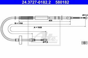 Трос ручника для моделей: AUDI (A4, A4, A4, A4, A4)