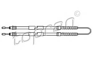 Трос ручника для моделей: CITROËN (JUMPER, JUMPER,JUMPER), PEUGEOT (BOXER,BOXER,BOXER)