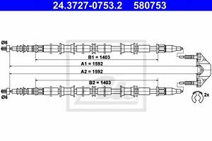 Трос ручника для моделей: OPEL (ASTRA, ASTRA, ASTRA, ASTRA, ASTRA, ASTRA), VAUXHALL (ASTRA, ASTRA, ASTRA, ASTRA, ASTRAVAN, ASTRA