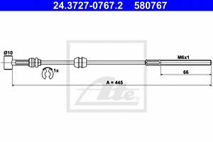 Трос ручника для моделей: OPEL (COMBO, COMBO,COMBO), VAUXHALL (COMBO,COMBO,COMBO)