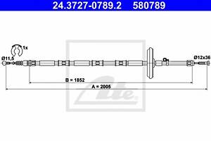 Трос ручника для моделей: OPEL (INSIGNIA, INSIGNIA,INSIGNIA), VAUXHALL (INSIGNIA,INSIGNIA,INSIGNIA)