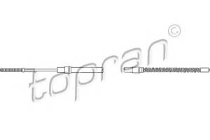 Трос ручника для моделей: VOLKSWAGEN (GOLF, JETTA)