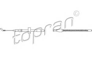 Трос ручника для моделей: VOLKSWAGEN (TRANSPORTER, TRANSPORTER,TRANSPORTER)