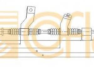 Трос ручника COFLE 173516 на CHEVROLET LACETTI универсал (J200)