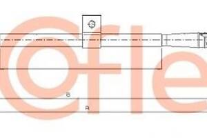 Трос ручного тормоза NISSAN NOTE (E11, NE11) 2005-2013 г.