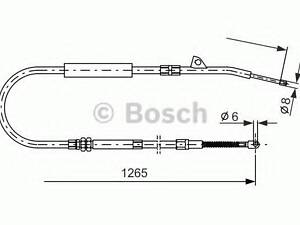 Трос ручного гальма BOSCH 1987477533 на BMW 7 седан (E38)