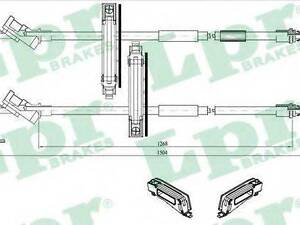 Трос ручного тормоза LPR C0225B на FORD FOCUS (DAW, DBW)