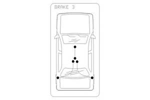 Трос ручного гальма перед. MB Spinter 509-524 06- VW Crafter 2.0-2.5TDI 06-