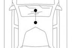 Трос ручного гальма зад. Ford Escort/Orion 5/91- 3273/1311+1400