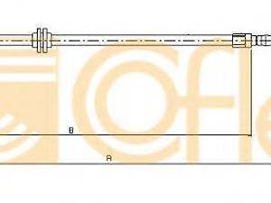 Трос ручника COFLE 123721 на IVECO DAILY III c бортовой платформой/ходовая часть
