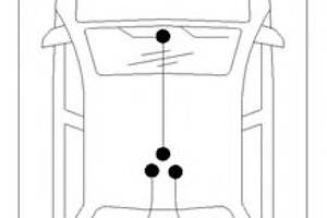 Трос стояночного тормоза задний Лив Mercedes E (W211) 1.8-6.2 03.02-12.10