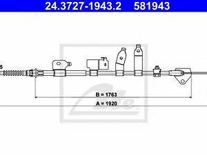 Трос стояночного тормоза правый TOYOTA 4642002121 на TOYOTA BLADE (NRE15_, ZZE15_, ADE15_, ZRE15_, NDE15_)