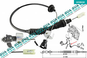 Трос сцепления с авторегулировкой ( 1003/643 ) F6C006AKN Citroen / СИТРОЭН JUMPY 1995-2004 / ДЖАМПИ 1, Citroen / СИТРОЭН