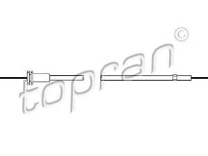 Трос замка капота, VW Passat, 1.6-2.4, 88-96