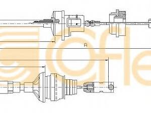 Трос зчеплення Citroen Berlingo Diesel all (mod.) 97- 655